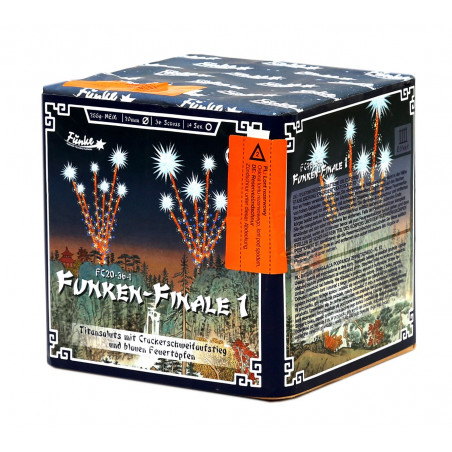 Funke Feuerwerk Batterie Funken Finale 1 knallbatterie