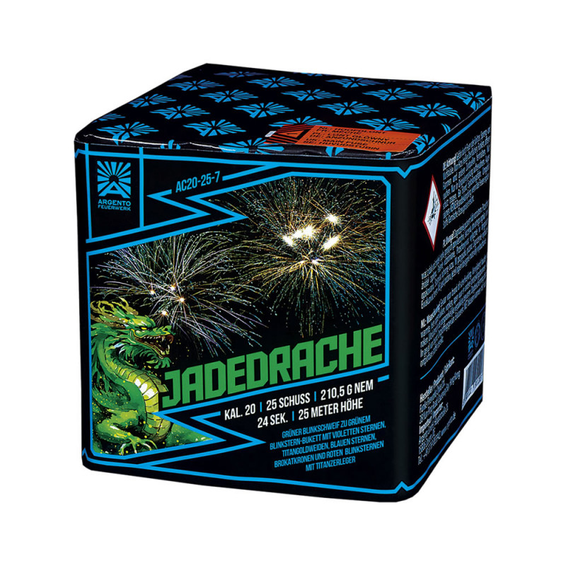 Funke Argento Jadedrache Feuerwerk Batterie Feuerwerksbatterie Berlin kaufen Werksverkauf Silvester Schöneberg Kreuzberg Steglit