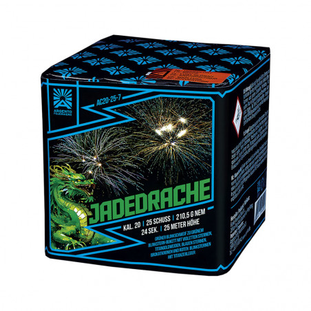 Funke Argento Jadedrache Feuerwerk Batterie Feuerwerksbatterie Berlin kaufen Werksverkauf Silvester Schöneberg Kreuzberg Steglit