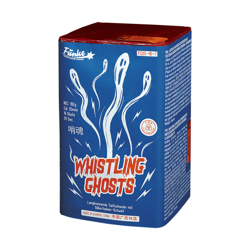Funke Feuerwerk Whistling Ghosts Tiefton Heuler feuerwerksbatterie Feuerwerk berlin kaufen werksverkauf silvester schöneberg kre