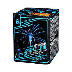 Funke Argento Titanium Crossette blue Feuerwerk Batterie Feuerwerksbatterie Berlin kaufen Werksverkauf Silvester Schöneberg Kreu