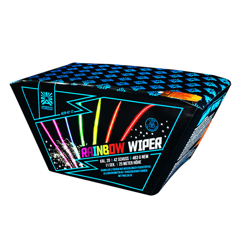 Funke Feuerwerk Batterie Rainbow Wiper von Argento feuerwerksbatterie berlin kaufen werksverkauf silvester steglitz zehlendorf s