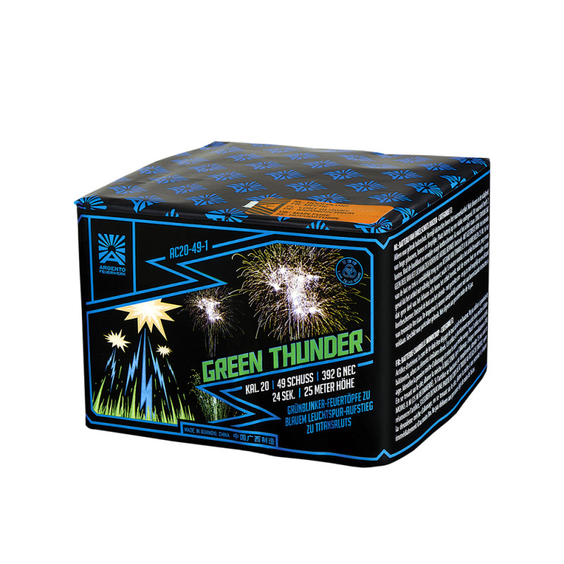 Funke Feuerwerk Batterie Green Thunder Feuerwerksbatterie Berlin kaufen Werksverkauf Silvester Schöneberg Kreuzberg Steglitz Zeh