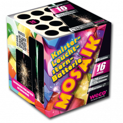 Weco Mosaik Feuerwerk Batterie