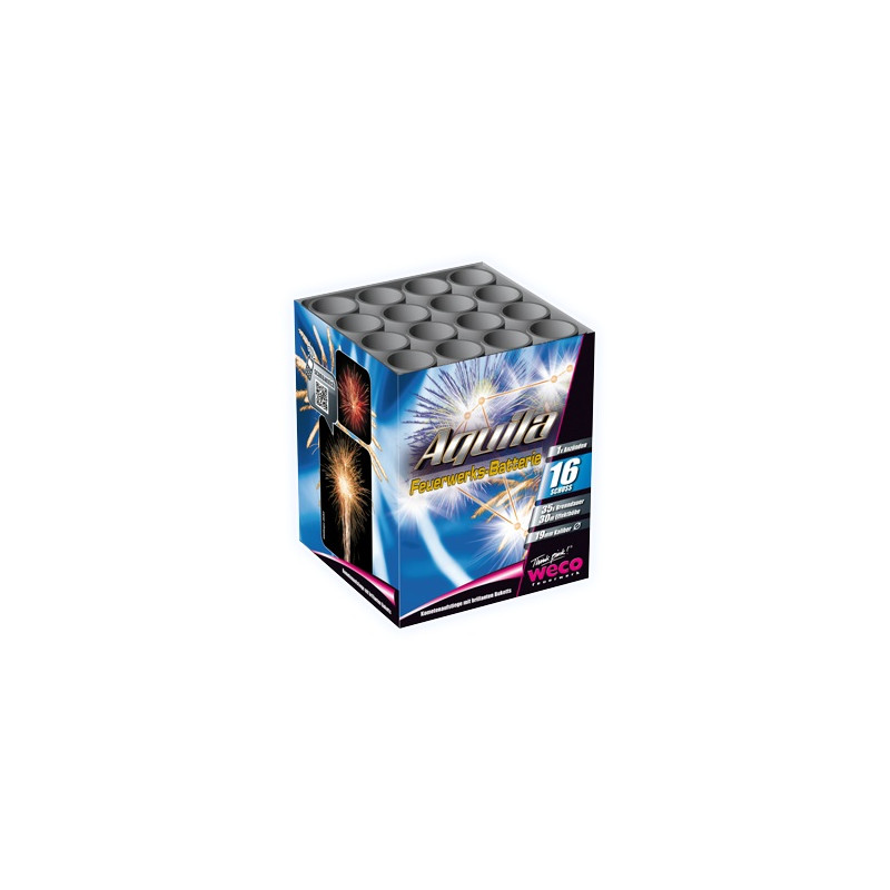 Silvester Feuerwerk Batterie Aquila von Weco