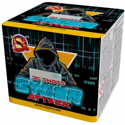 SRPYRO Cyber Attack Feuerwerk Batterie