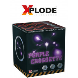 Silvester Feuerwerk Batterie Purple Crossette in lila krossette berlin kaufen schöneberg kreuzberg werksverkauf steglitz tempelh