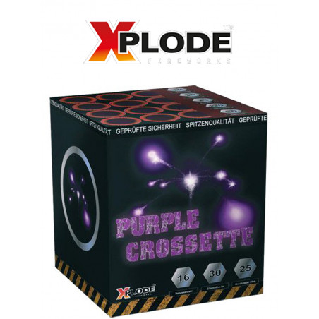 Silvester Feuerwerk Batterie Purple Crossette in lila krossette berlin kaufen schöneberg kreuzberg werksverkauf steglitz tempelh