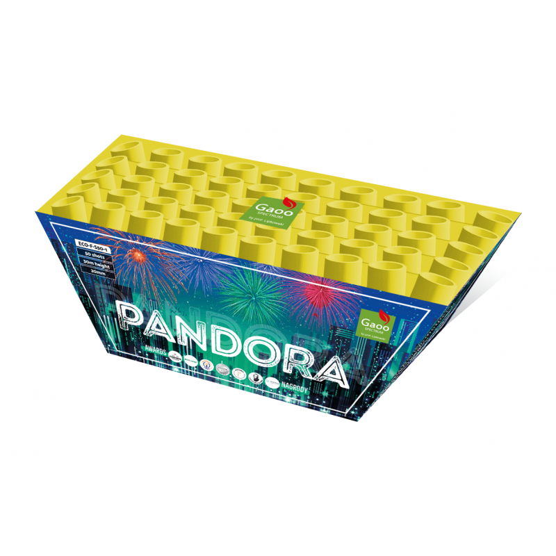 Gaoo Spectrum Feuerwerk Fächer Batterie Pandora