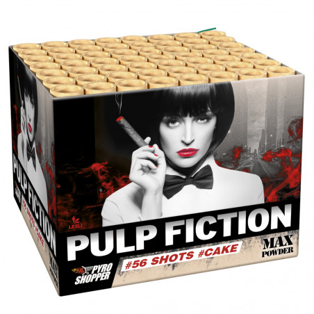 Silvester Feuerwerk Batterie Pulp Fiction von Lesli