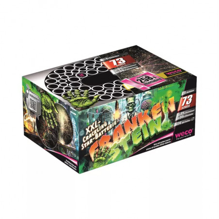 Silvester Feuerwerk Frankenstein von Weco
