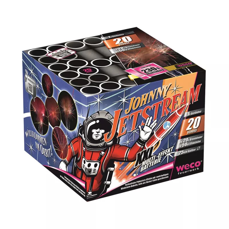 Silvester Feuerwerk Johnny Jetstream von Weco