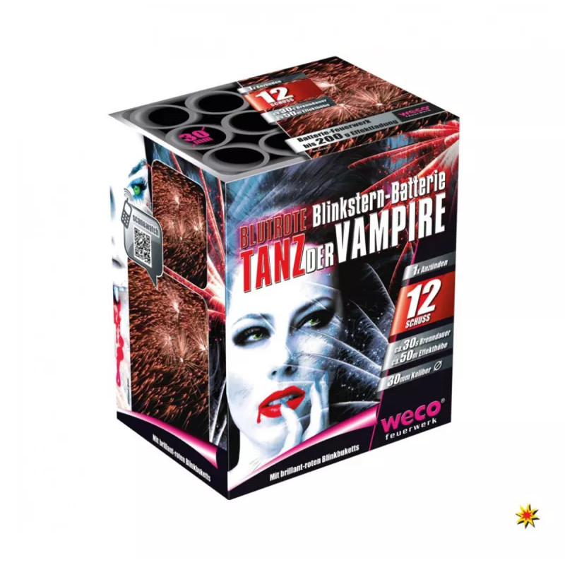 Tanz der Vampire Weco Silvester Feuerwerk Batterie