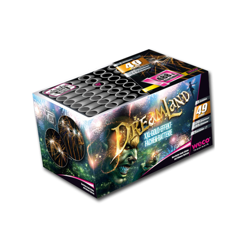 Dreamland Weco Silvester Feuerwerk Batterie