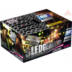 Sledgehammer Weco Silvester Feuerwerk Batterie