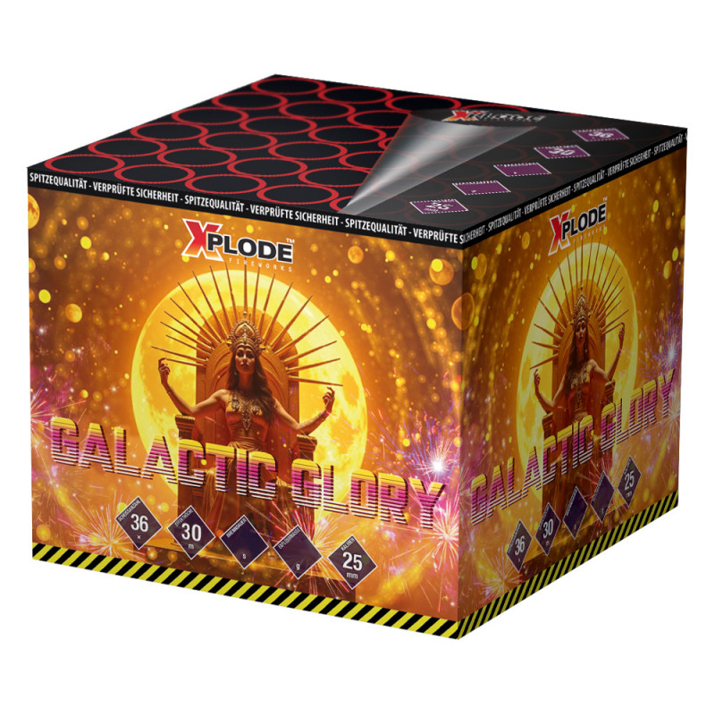 Galactic Glory Batterie Silvester Feuerwerk von Xplode