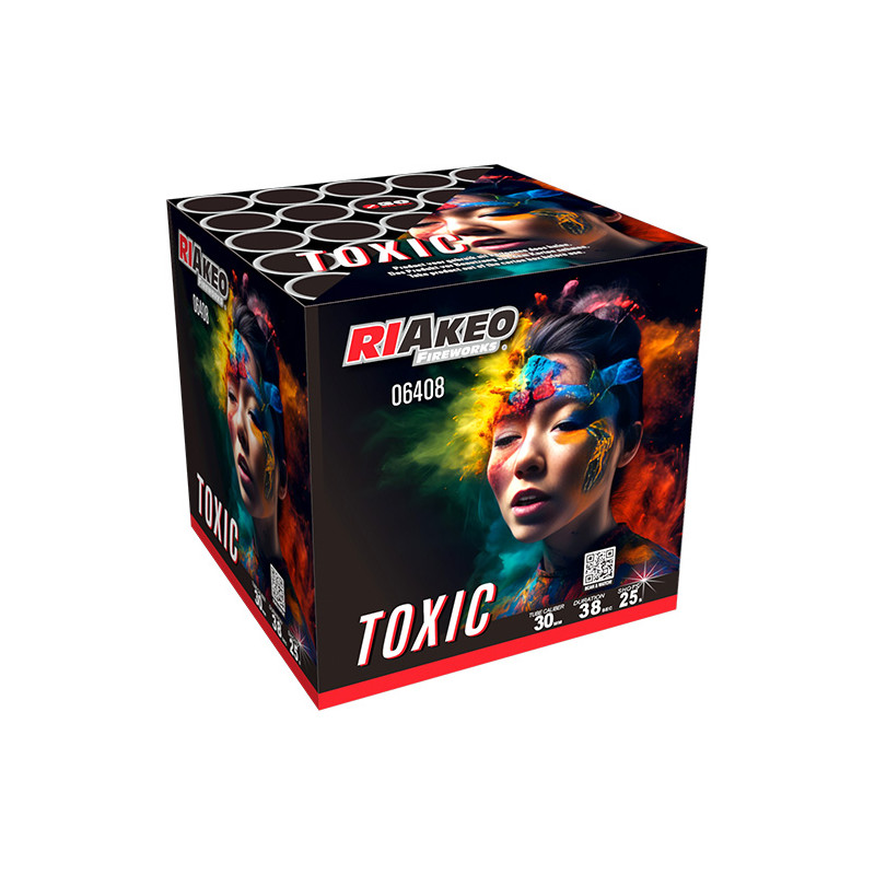 Riakeo Toxic Feuerwerk Batterie von Lesli