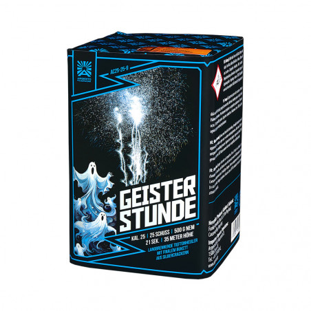 Argento Geisterstunde Feuerwerk Batterie von Funke
