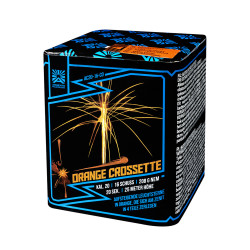 Argento Orange Crossette Funke Feuerwerk Batterie