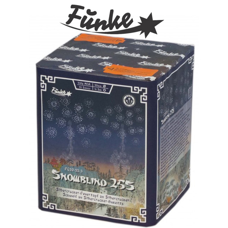 Funke Feuerwerk Batterie Snowblind 25S feuerwerksbatterie berlin kaufen werksverkauf silvester steglitz zehlendorf schöneberg kr
