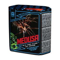Funke Argento Medusa Feuerwerk Batterie - 13 Schüsser