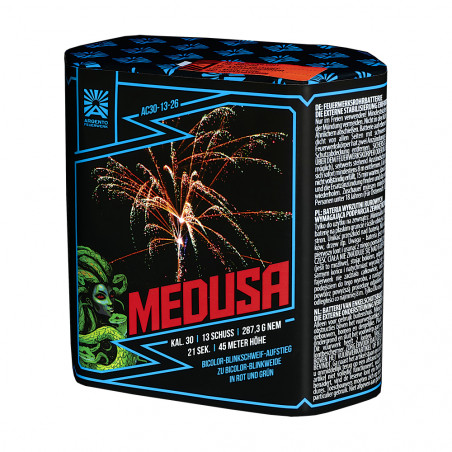 Funke Argento Medusa Feuerwerk Batterie - 13 Schüsser