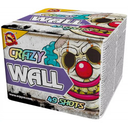 SRPYRO Crazy Wall Feuerwerk Batterie