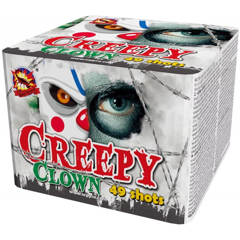 SRPYRO Creepy Clown Feuerwerk Batterie