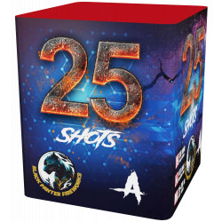 SRPYRO 25 Shots A Feuerwerk Batterie