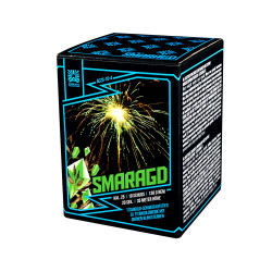 Argento Smaragd Feuerwerk Batterie von Funke