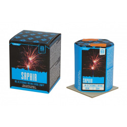 Argento Saphir Feuerwerk Batterie von Funke