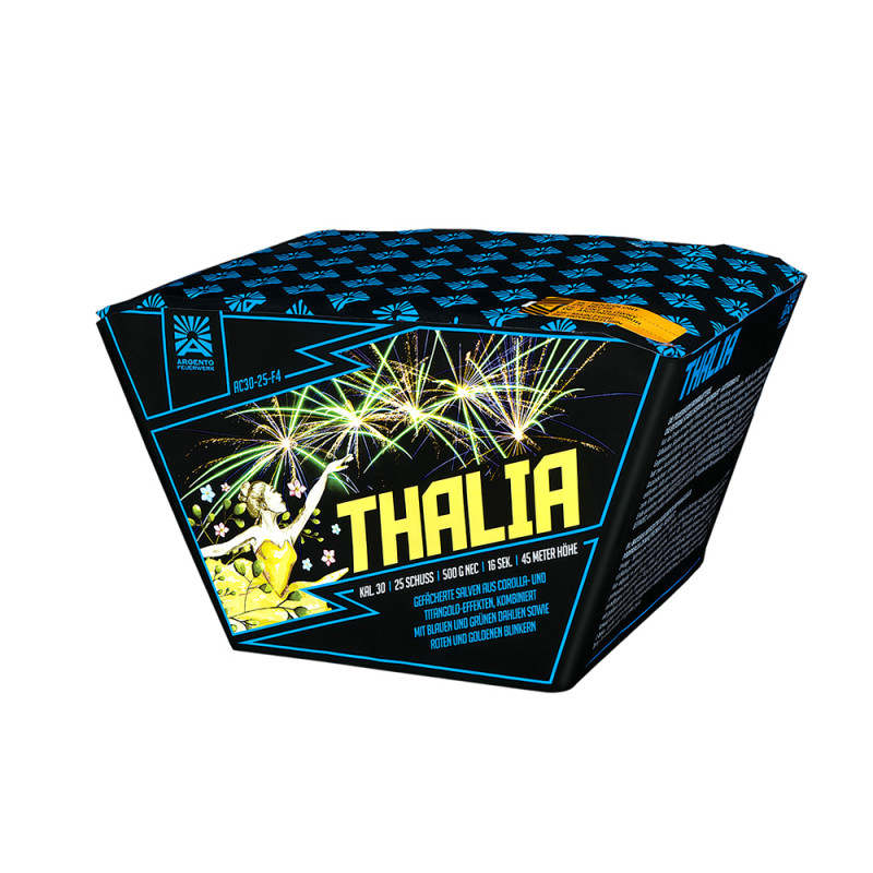 Argento Thalia Feuerwerk Batterie von Funke