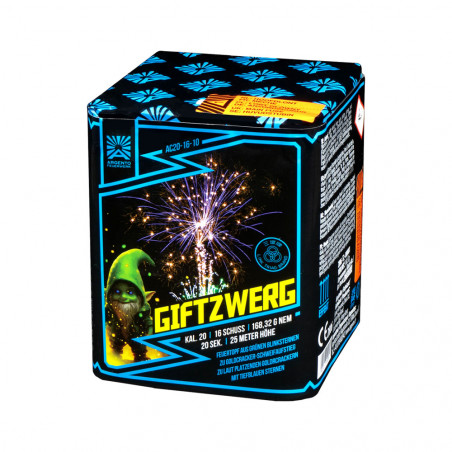 Argento Giftzwerg Feuerwerk Batterie von Funke