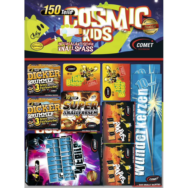 Feuerwerk jugendfrei Sortiment Cosmic Kids