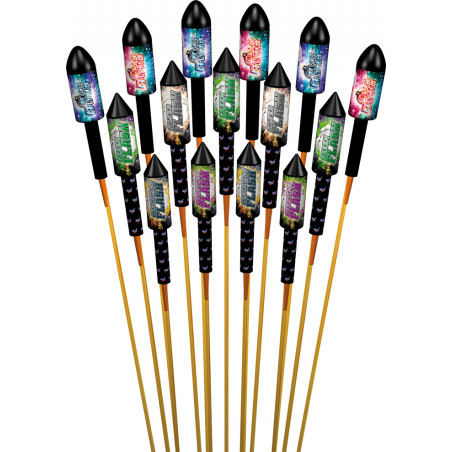 Silvester Raketen Sortiment Funtastic Rockets Raketensortiment rakete