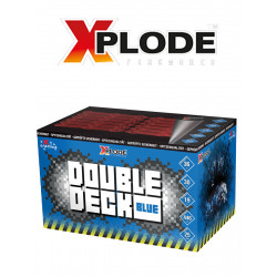 xplode Feuerwerk Batterie x122 Double Deck Blau blue Feuerwerksbatterie Berlin kaufen Werksverkauf Kreuzberg Schöneberg Steglitz
