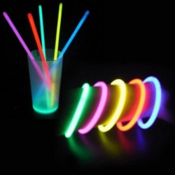 100 x Neon Knicklicht 20 cm als Armband in verschiedenen Farben knick licht knicklichtarmband knicklichter neonknicklicht