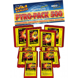 Nico Knall Sortiment China Böller Pyro Pack 500 Knaller Sortiment china chracker böller A B C D super I II lady