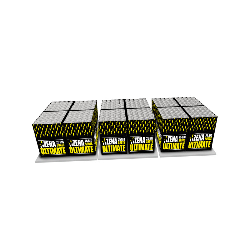 Silvester Feuerwerk Batterie Ultimate Box von Zena Lesli silvesterfeuerwerk feuerwerksbatterie berlin kaufen verkauf feuerwerksv
