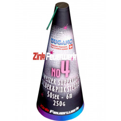 Silvester Leucht Feuerwerk Zink Bugano Vulkan No 4 maxi Schweizer Sterne Silbervulkan Silber Pink Berlin kaufen Werksverkauf Sch