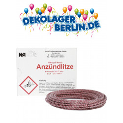 Wano Silvester Feuerwerk Zündschnur rot 8m Rolle anzündlitze anzünder anzündschnur berlin kaufen werksverkauf zünder anzündmitte