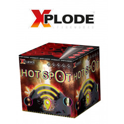 Xplode Hot Spot Feuerwerk Fontänen Batterie mit Feuertöpfen Feuerwerksbatterie Berlin kaufen Werksverkauf Silvester Schöneberg K