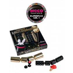 6er Set Riesen Zauber Knallbonbons in Dekobox knall bonbons bonbon Tischfeuerwerk tisch feuerwerk party Glücksbringer silvester 