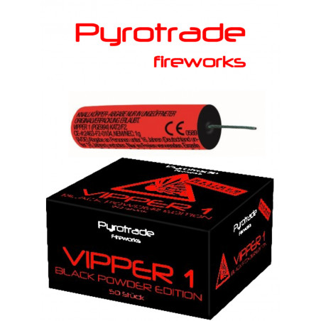 50 Vipper 1 Knaller von Pyro Trade Schwarzpulver Böller viper berlin kaufen schöneberg kreuzberg werksverkauf feuerwerk