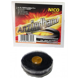 Nico Tape Match tapematch zündband 15m Rolle Silvester Feuerwerk Zündschnur Visco 30 grün 10m Rolle anzündlitze anzünder anzünds