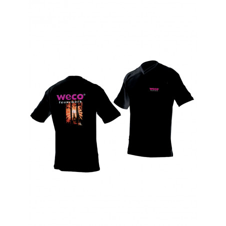 Fan T-Shirt schwarz Weco Feuerwerk Berlin kaufen