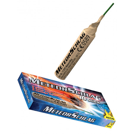 10 er Set Feuerwerk Meteor Knaller von Nico Meteorschlag fireevent nico vorbrenner pfeifton pfeifen böller berlin schöneberg kre