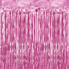 Lametta Vorhang in gold oder silber bunt regenbogen 91,4x240cm Lamettavorhang