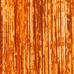 Lametta Vorhang in gold oder silber bunt regenbogen 91,4x240cm Lamettavorhang
