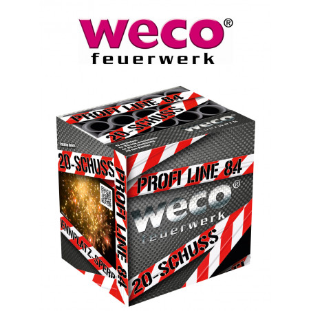 Silvester Feuerwerk Batterie Profi Line 8.4 von Weco feuerwerksbatterie berlin schöneberg kreuzberg kaufen